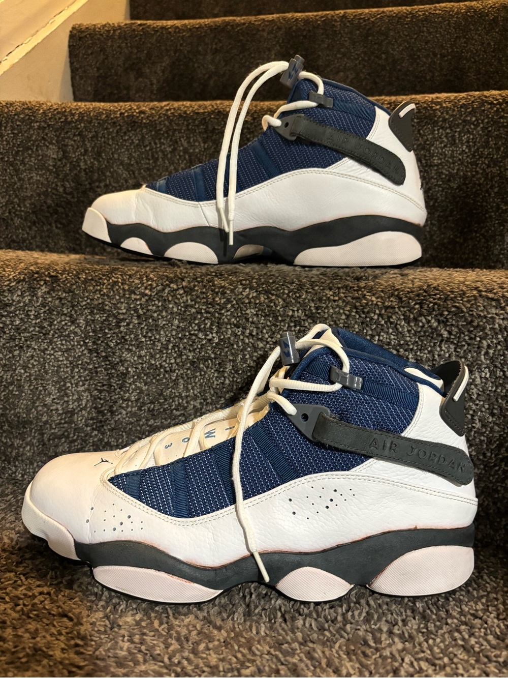 Jordan Sneakers 6 Rings Flint Mens Size 12 excellent condition authentic